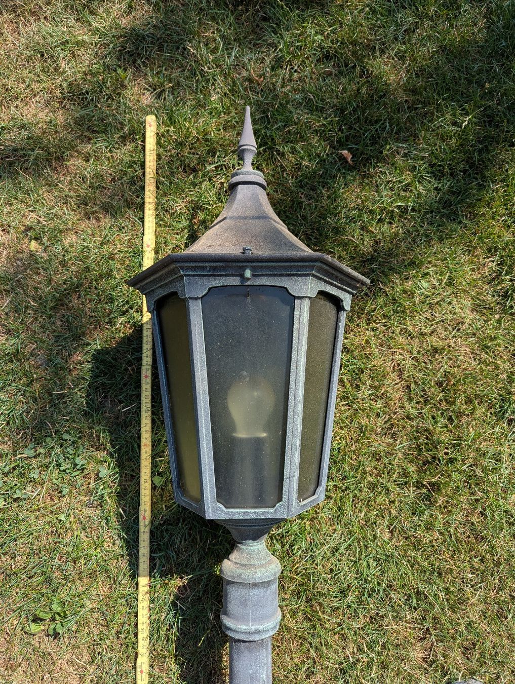Laternen: Gartenlaterne antik mit Fuss gebraucht – Gebraucht aus Riniken von ChristophKeys 2
