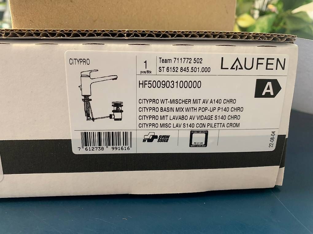 Laufen Rubinetteria: Waschtischmischer laufen citypro – Nuovo (secondo la descrizione) da Muttenz venduto da gon_l2bc 3