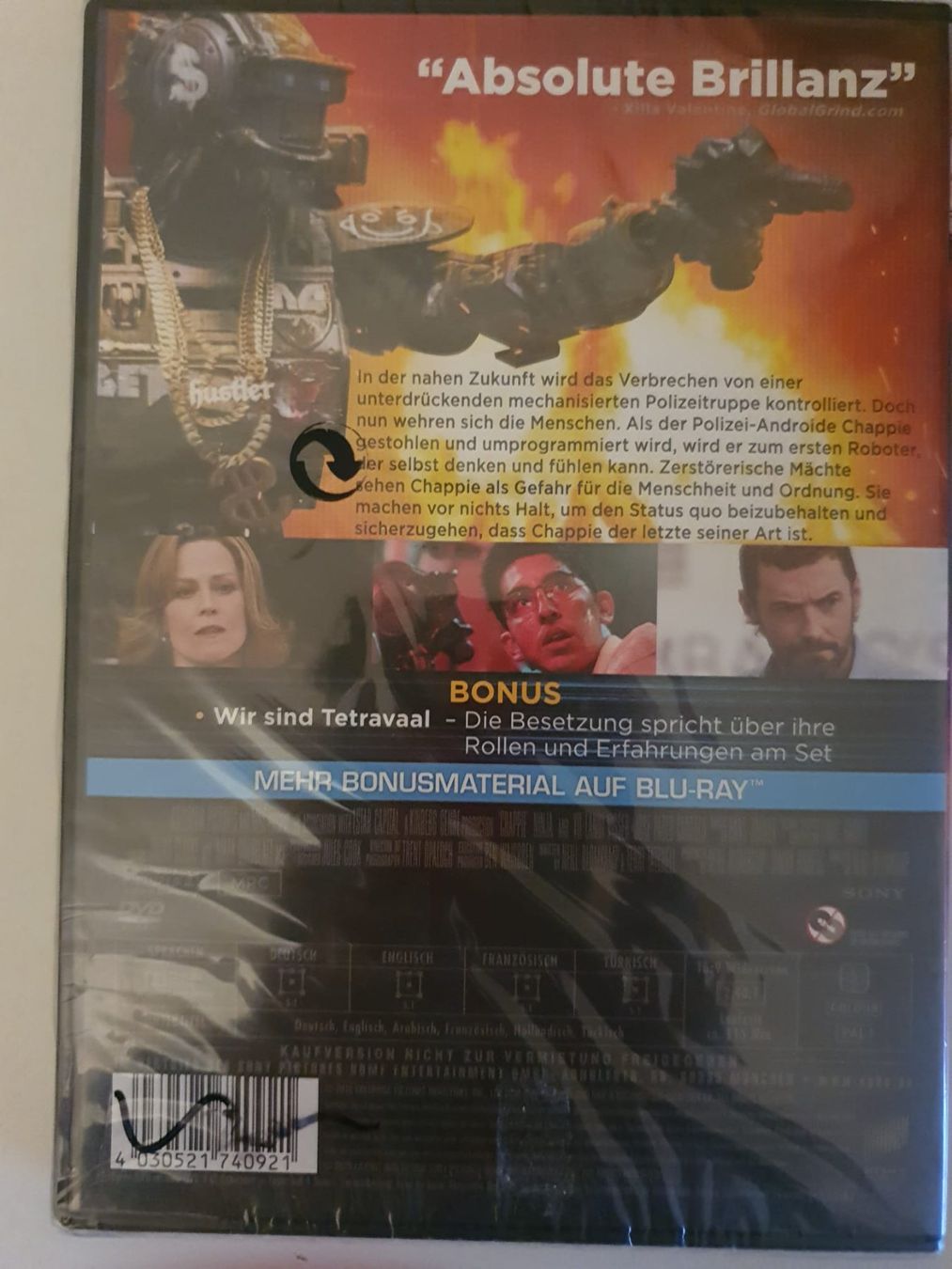 Tutti i DVDs: CHAPPIE - NEUWERTIG – Nuovo e nell'imballaggio originale da Zollikofen venduto da wir_verkaufen 1