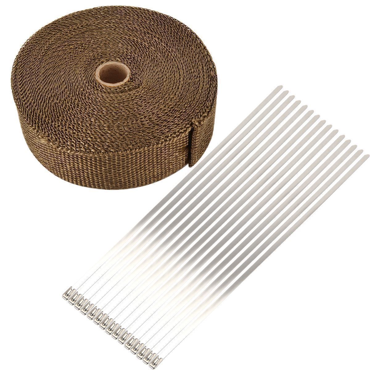 Dekobänder: Hitzeschutzband 15m und 15x Kabelbinder – Neu (gemäss Beschreibung) aus Thun von 365buy 2