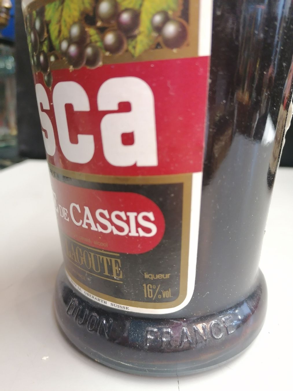 Bevande alcoliche: SISCA CREME DE CASSIS – Usato da Genève venduto da Leboucheoreilles 4