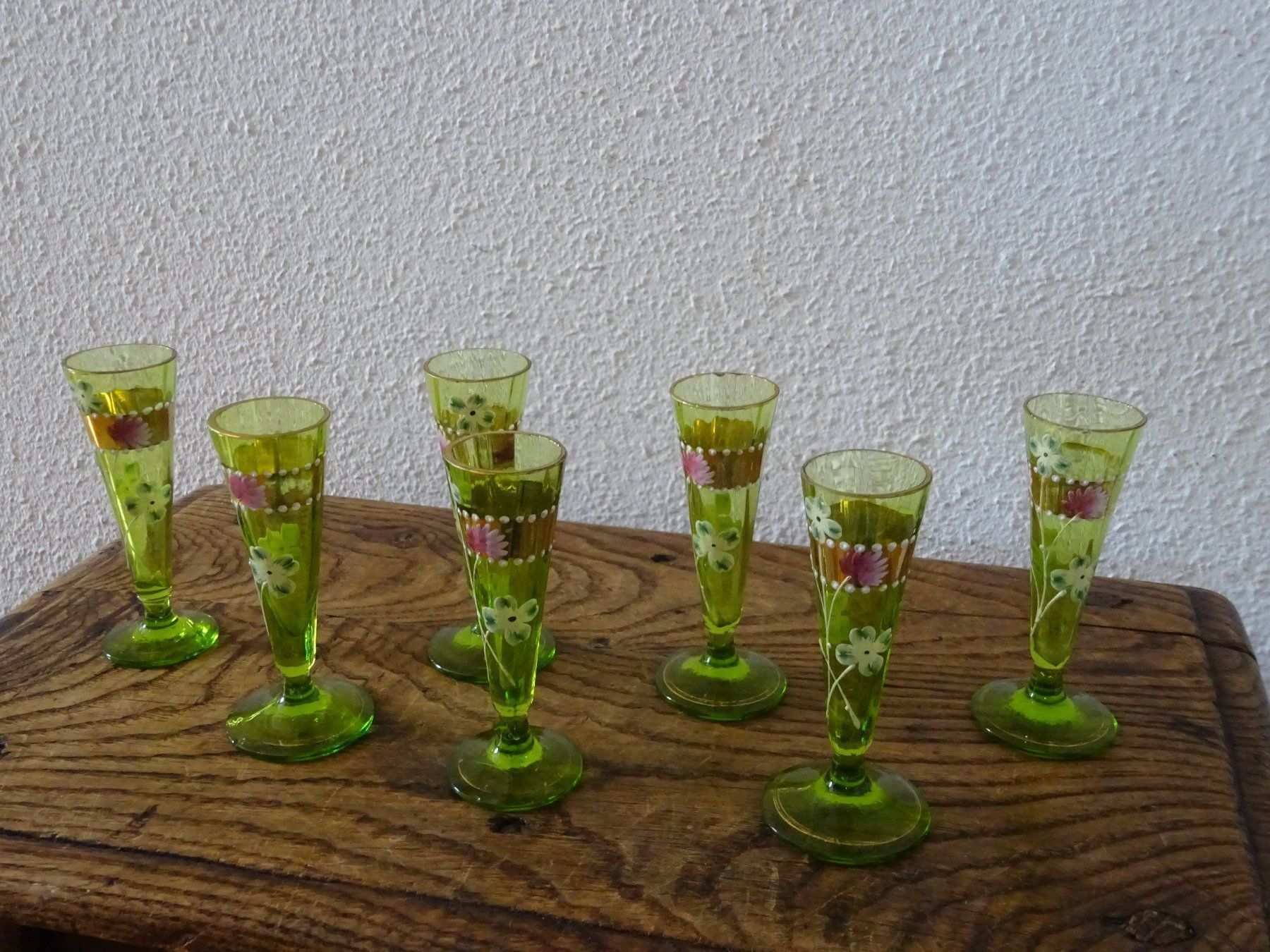 Bicchieri: Mini Champagne Flutes / Waldglas – Usato da Esslingen venduto da eintagammeer 3