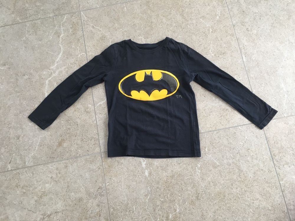Maglioni & Felpe: Batmen Longsleeve  Shirt Gr. 128 – Usato da Gächlingen venduto da Tara_devi