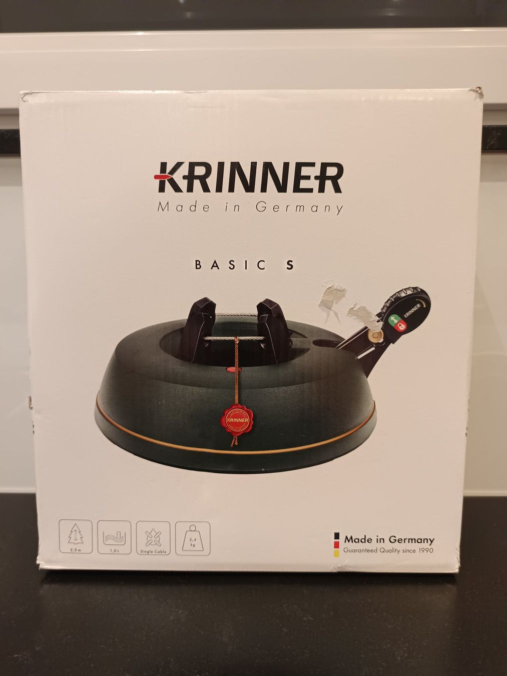 Krinner Basi per albero di Natale: Neuer KRINNER Basic S Christbaumständer – Nuovo e nell'imballaggio originale da Rüthi (Rheintal) venduto da Balty