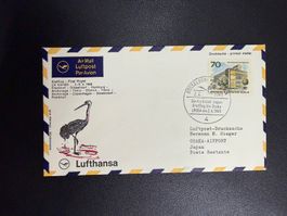 Lufthansa Erstflug Düsseldorf - Osaka 1969