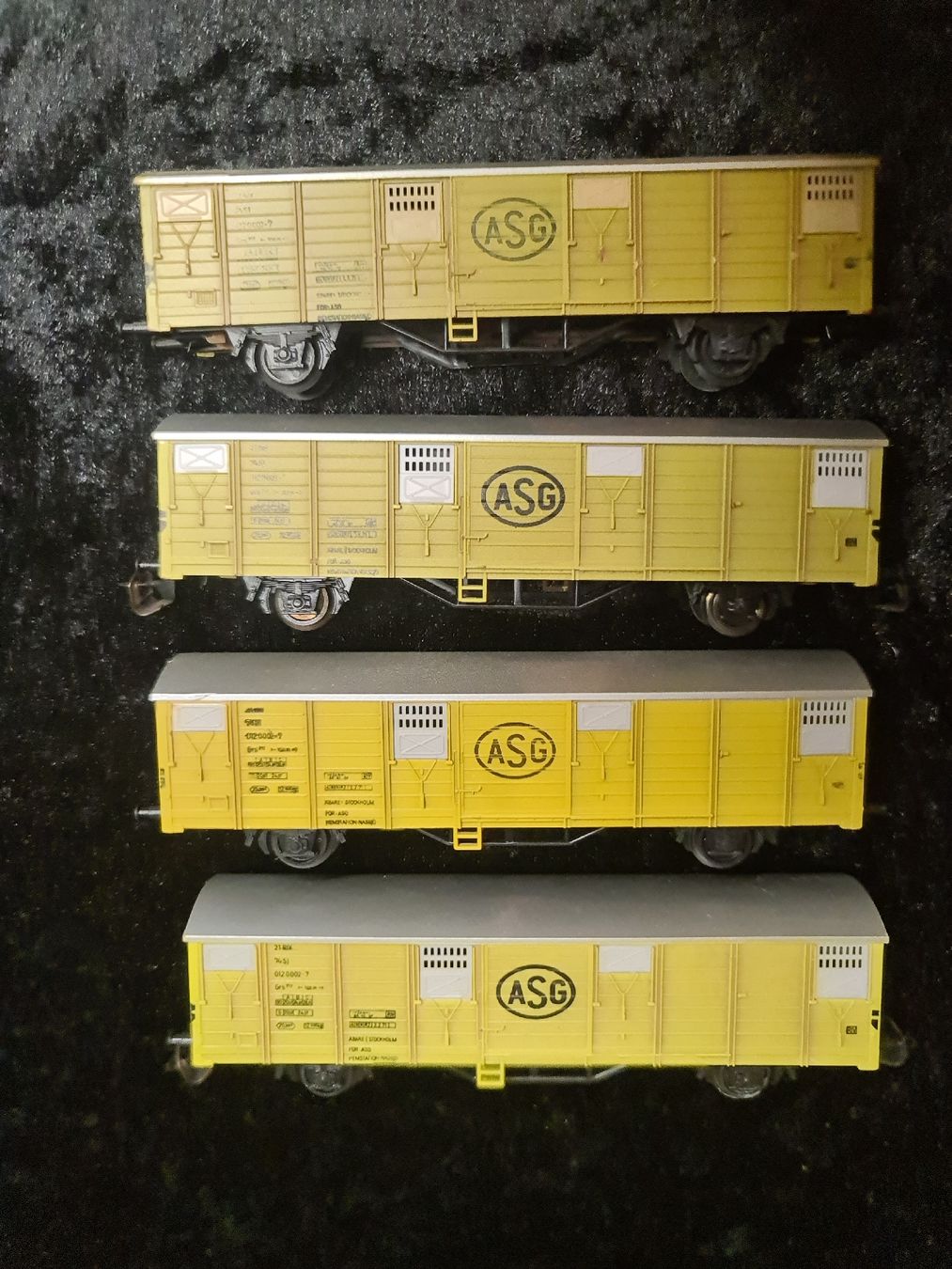 Tillig Modellini di ferrovie: Güterwagenset ASG – Usato da Conters venduto da dave_freak 1