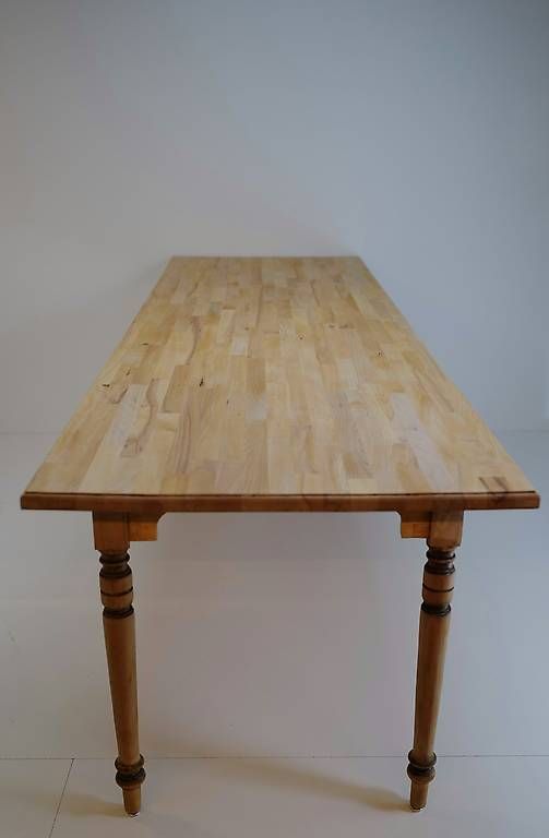 Tische: Antiker Biedermeier Esstisch 240x75 cm, restauriert – Gebraucht aus Beromünster von VSNC 5