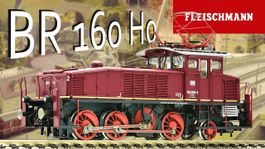 Fleischmann 436003 - E-Lok Baureihe 160 "Bügeleisen" der DB