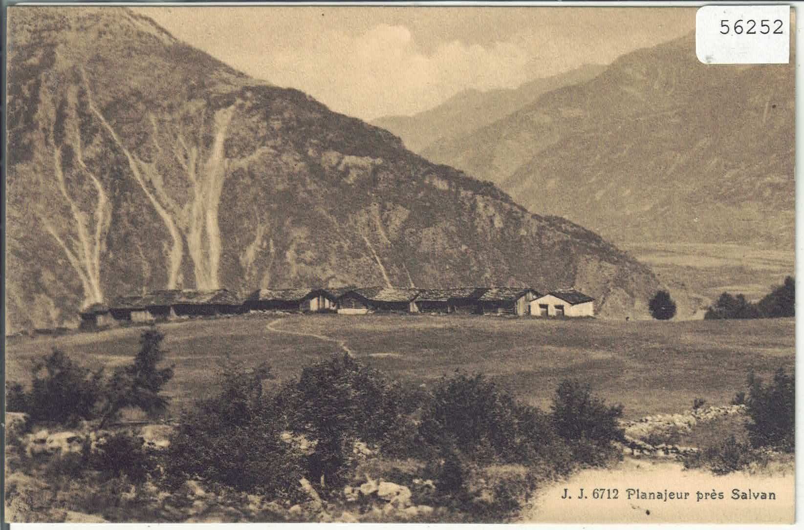 Cartoline postali: Planajeur pres Salvan – Usato da Ettingen venduto da Kartenplanet