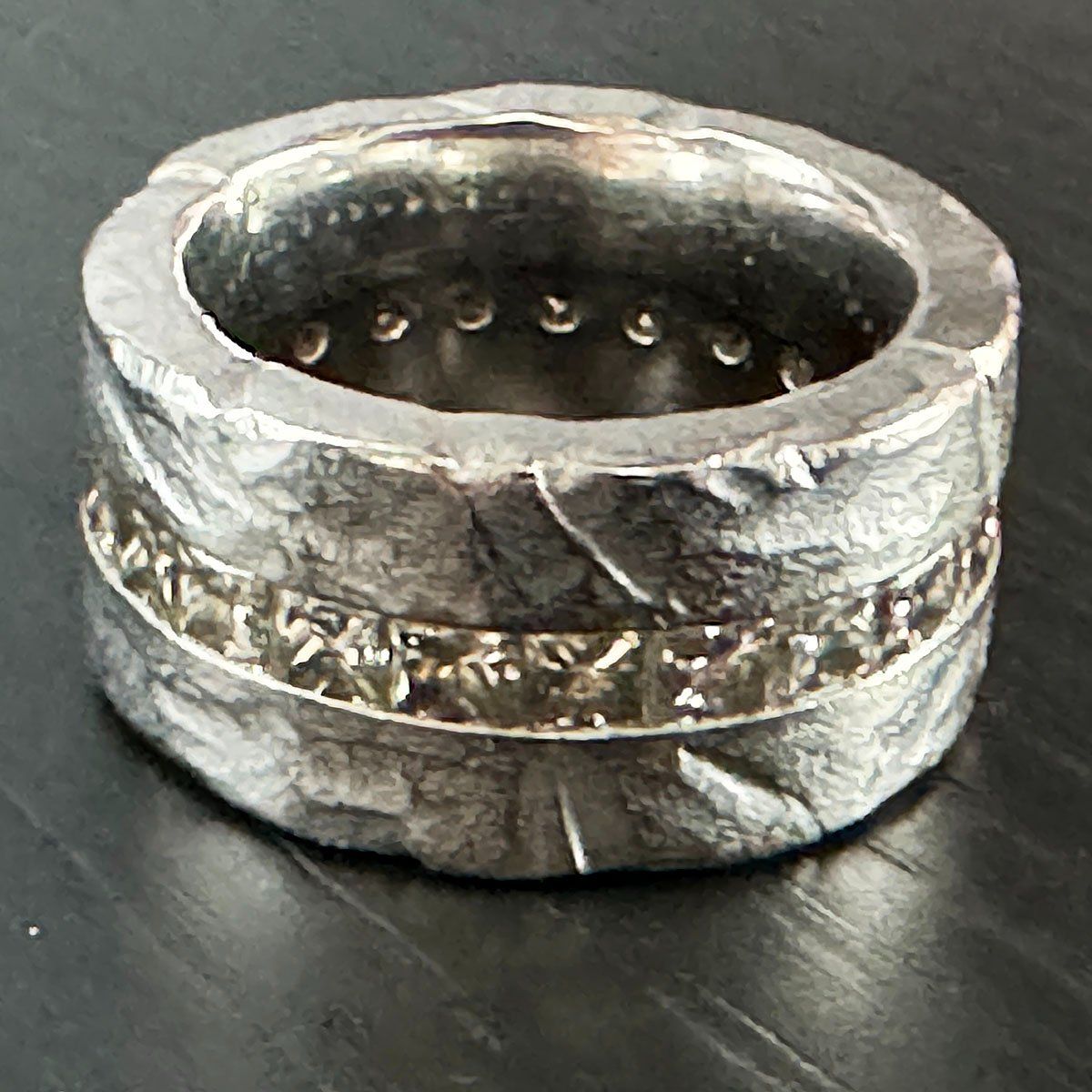 Anelli: Ring, Weissgold, Diamanten – Usato da Bern venduto da Funkykingdom