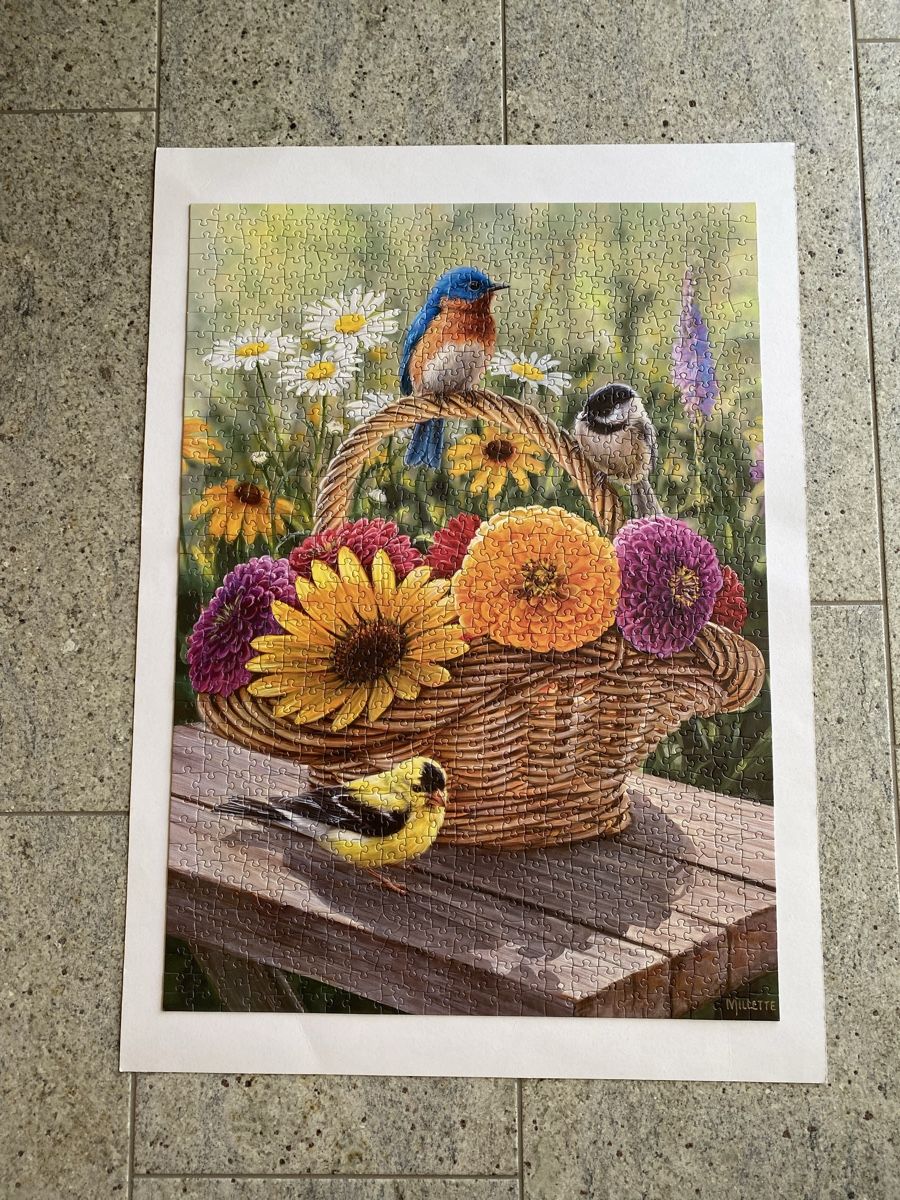 Puzzles: 1000 TEILE PUZZLE - SUMMER BOUQUET – Gebraucht aus Seftigen von Chrigu772 2