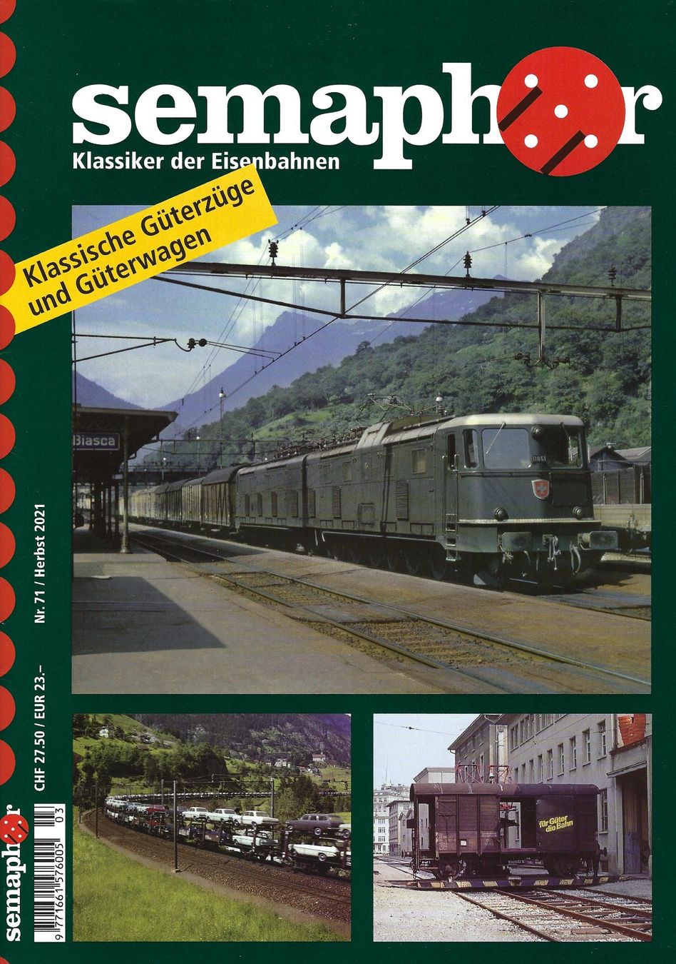 Zeitschriften & Magazine: Semaphor 71 Herbst 2021 – Gebraucht aus Bözberg von Cumba