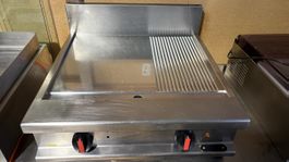 Profi Grillplatte / Tischgrill aus Edelstahl