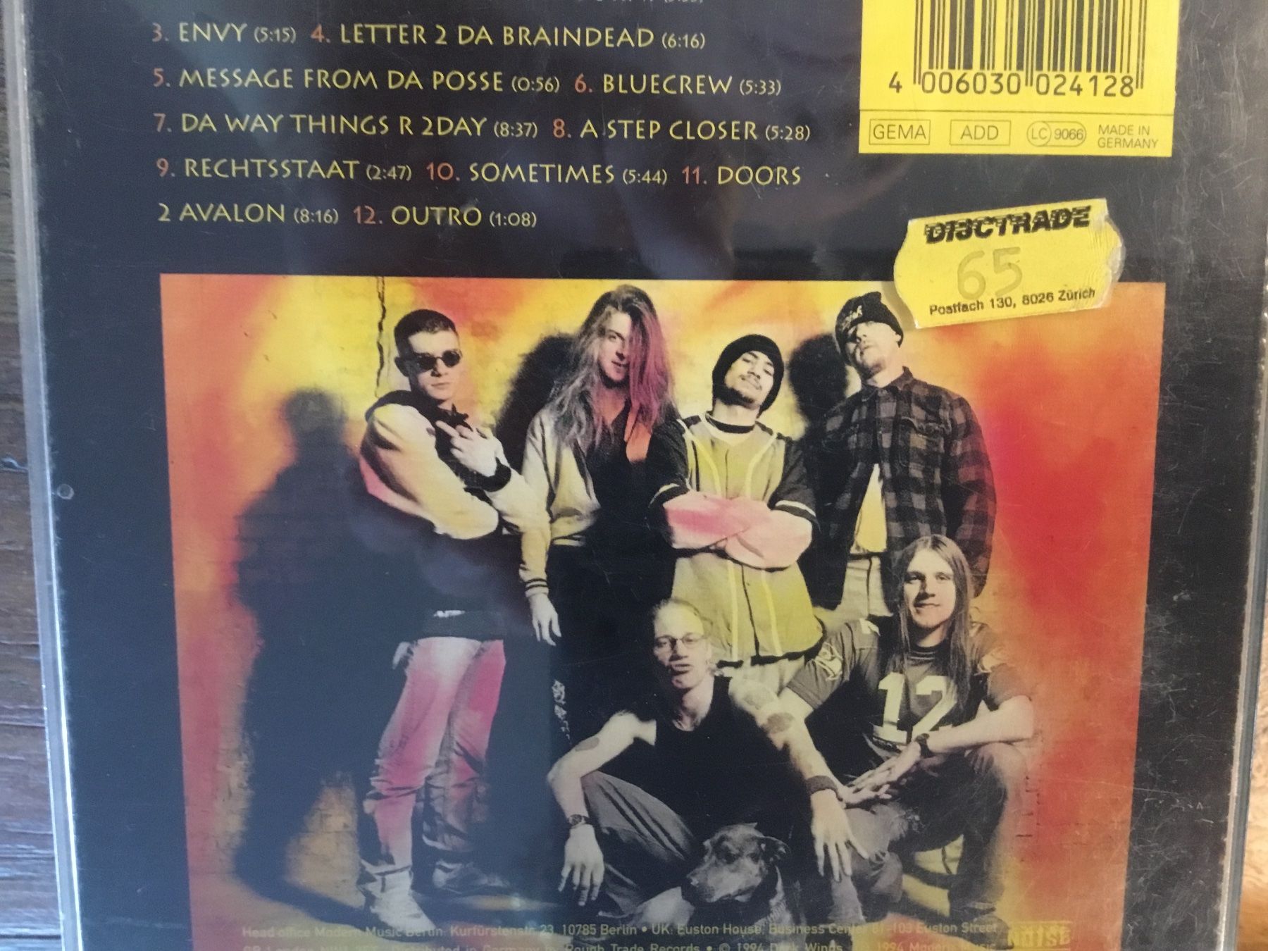 CDs: Gunjah - Manic Aggression CD – Gebraucht aus Thierachern von sweden08 1