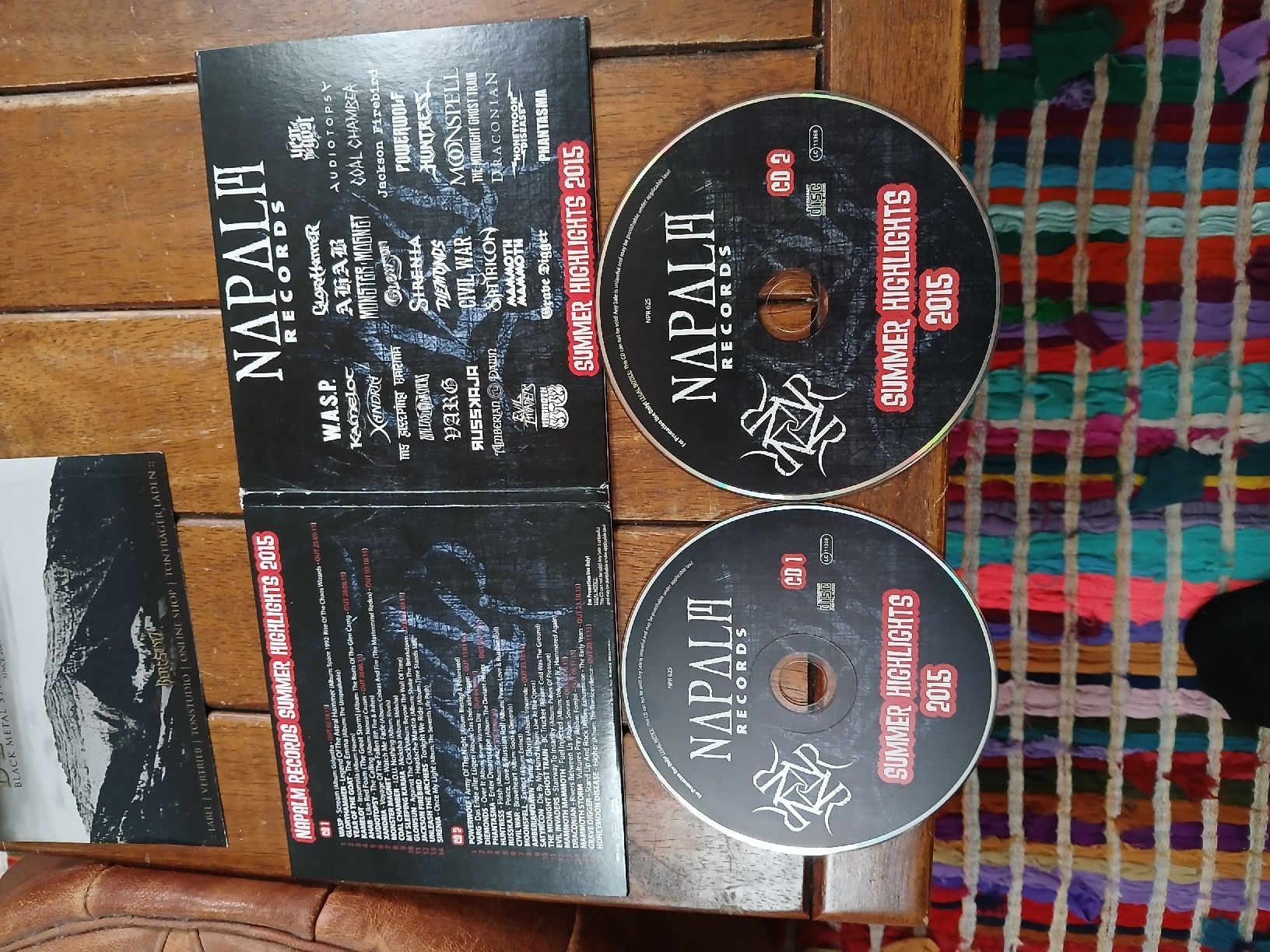CD: napalm records summer 2015 (2 cd) – Usato da St-Cergue venduto da VeganWarrior