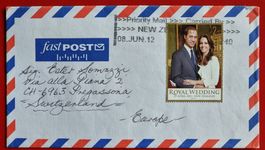 NEUSEELAND NEW ZEALAND ROYAL WEDDING KATE WILLIAM 2012