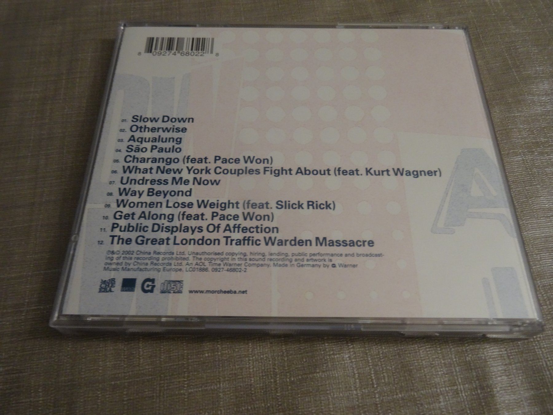 CDs: Morcheeba - Charango CD – D'occasion à Olten par Disc-Ausverkauf 1