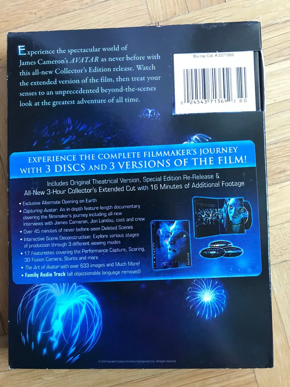 Tutti i DVDs: Avatar - Extended Collector's Edition - Blu-ray – Nuovo (secondo la descrizione) da Zürich venduto da Malcom 1