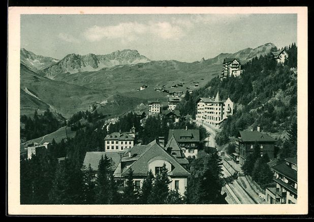 Cartes postales: AK Arosa, Panoramaansicht – D'occasion à Berlin par bartko-reher