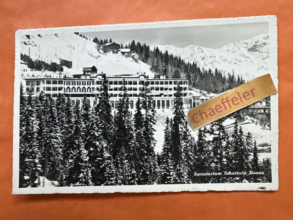Cartes postales: Sanatorium Schatzalp Davos – D'occasion à Zürich par Chaeffeler