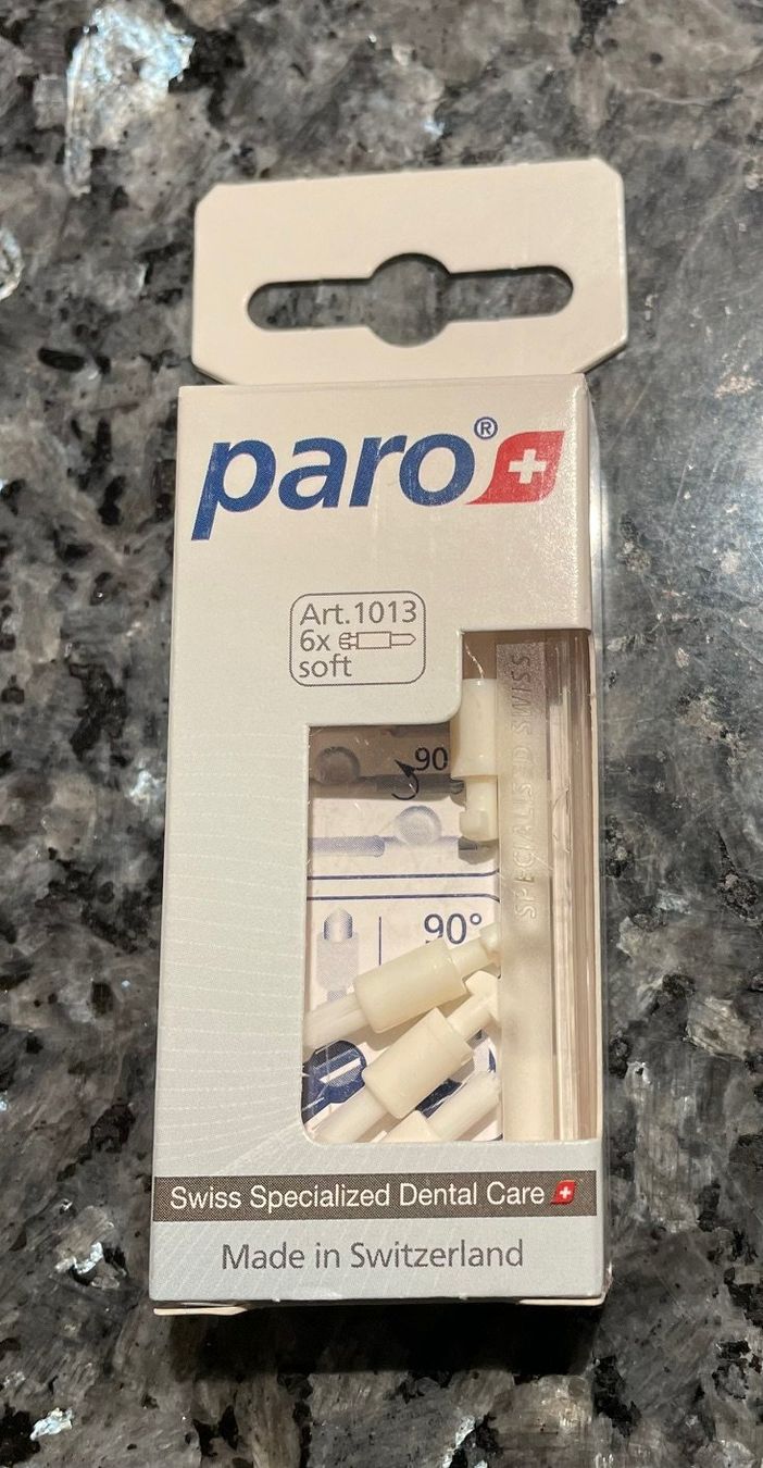 Cura dei denti: Paro Interspace Bürste F soft weiss refill – Usato da Strengelbach venduto da Bonnies1 1