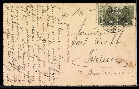 Cartoline postali: AK Solothurn, Stadtmauer mit Rundturm – Usato da Berlin venduto da bartko-reher 1