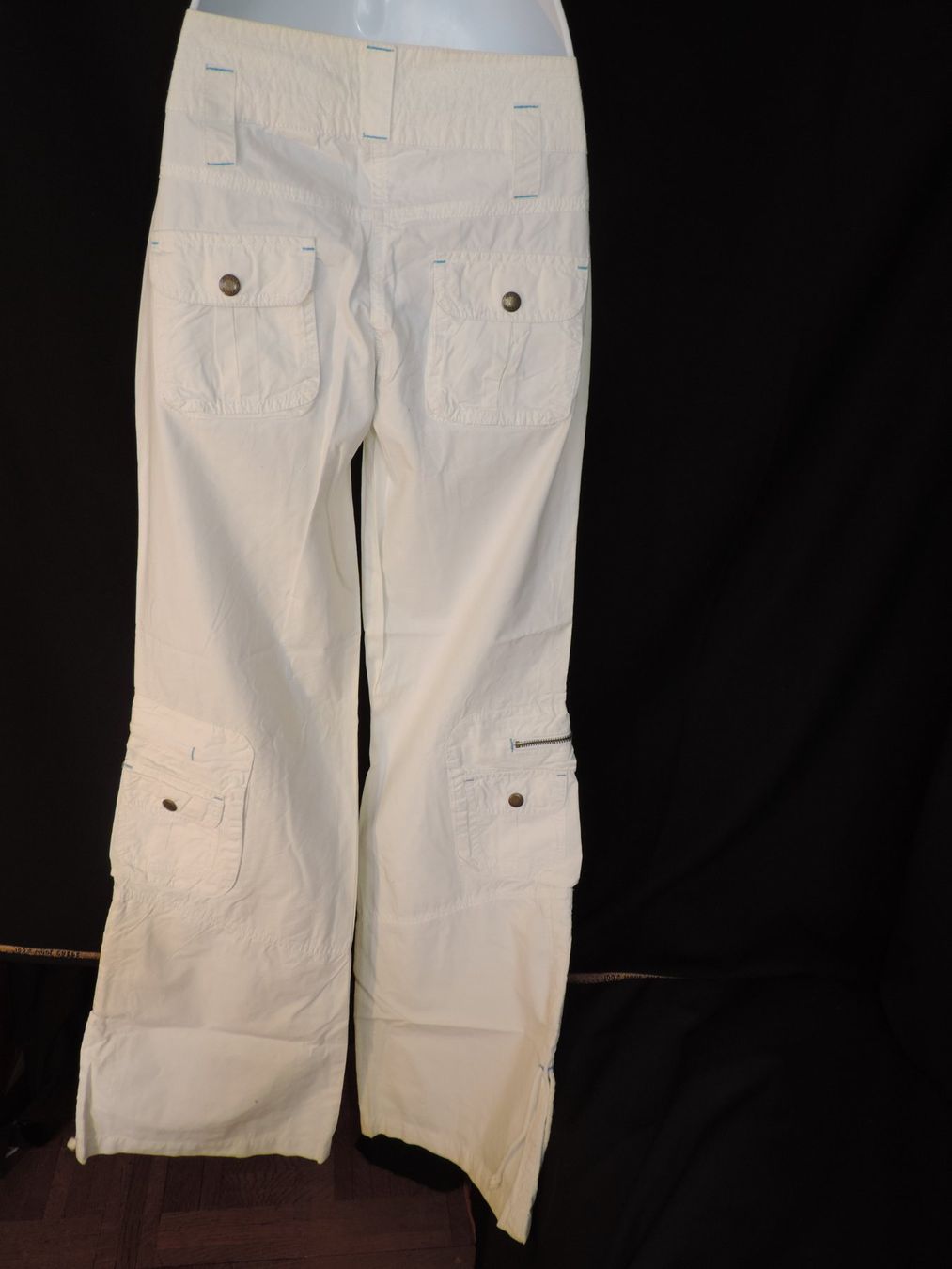 Pantaloni: pantalon droit blanc – Usato da Genève venduto da Axelle333 6