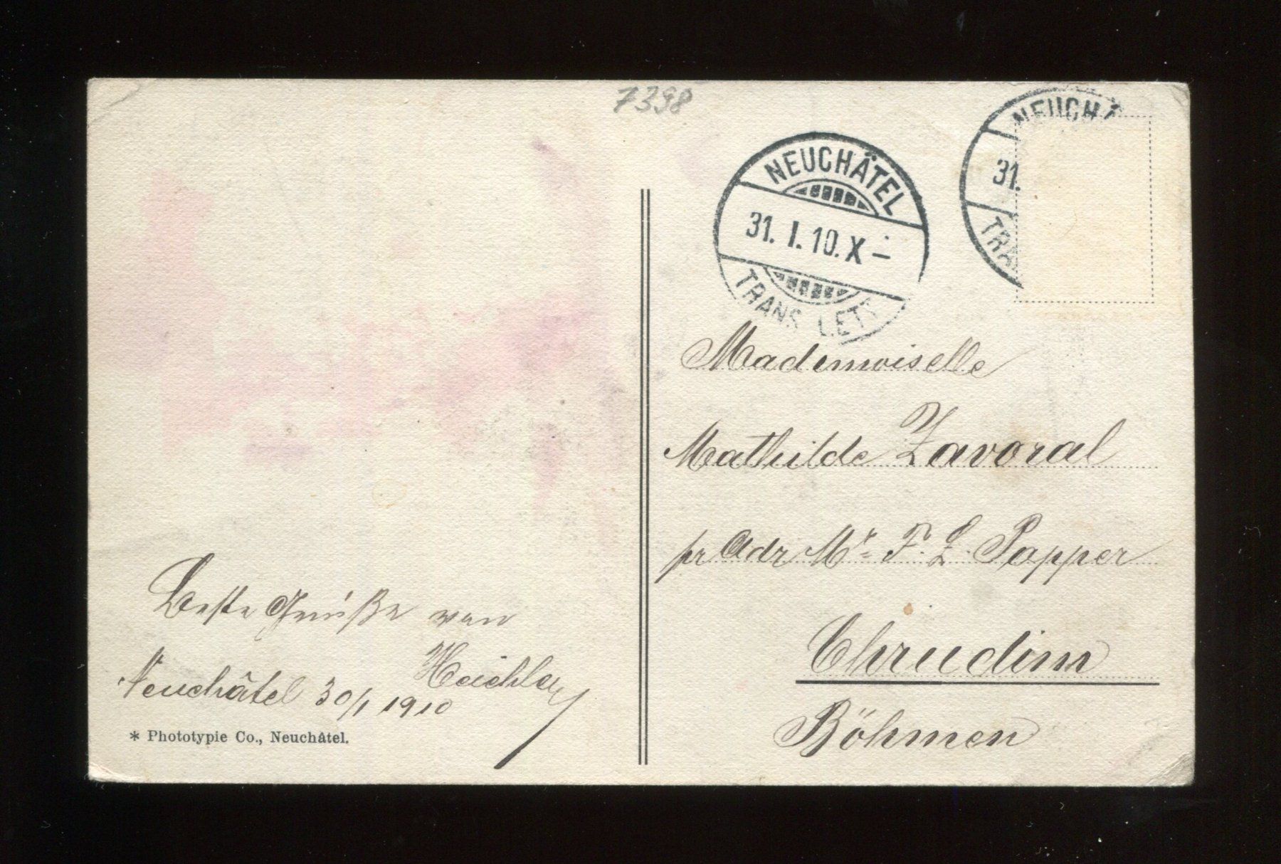 Cartoline postali: Neuchatel – Usato da Aarau venduto da Elmaar41 1