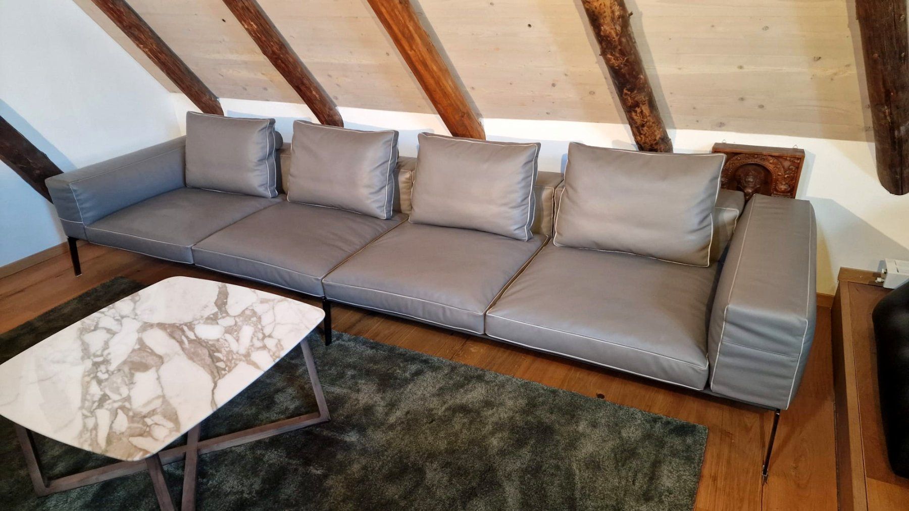 Flexform Divani: Flexform LIFESTEEL Ledersofa (neuwertig) – Nuovo (secondo la descrizione) da Adliswil venduto da Alayna1 6