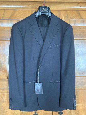 Herren-Anzug Cool Wool, 52, RAL 7021 schwarz - OVP -