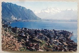 Montreux - Vue générale et les Dents du Midi