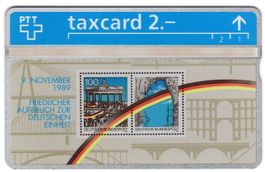 Deutsche Einheit, Göde - seltene Firmen Taxcard