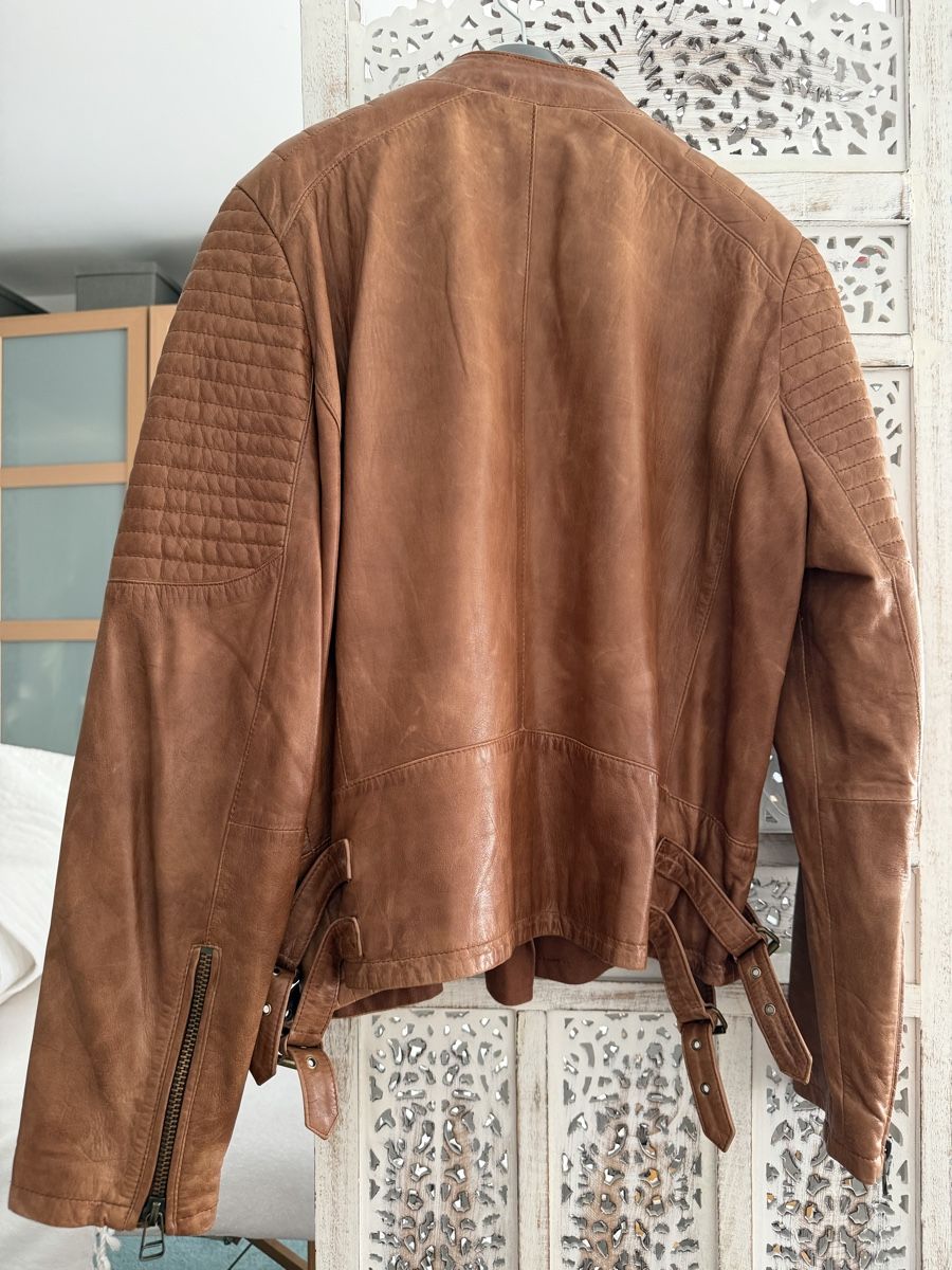 Mango Giacche: Neuwertige Lederjacke XL – Nuovo (secondo la descrizione) da Küsnacht ZH venduto da sabinamari 2
