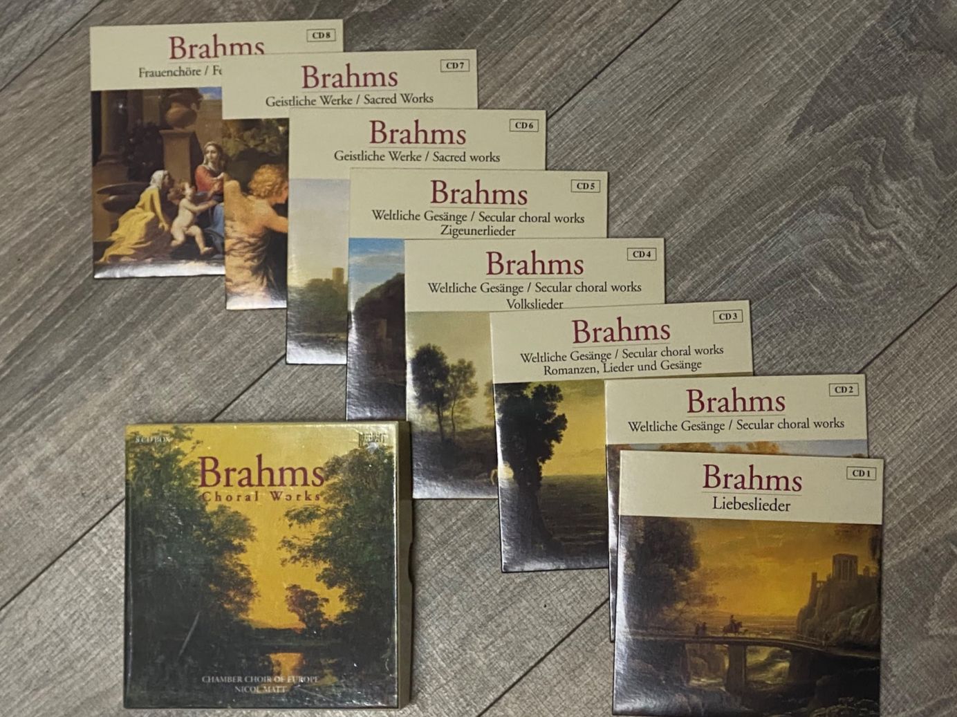 CD: Johannes Brahms-Chorwerke – Usato da Muri b. Bern venduto da AdidasCollector 4