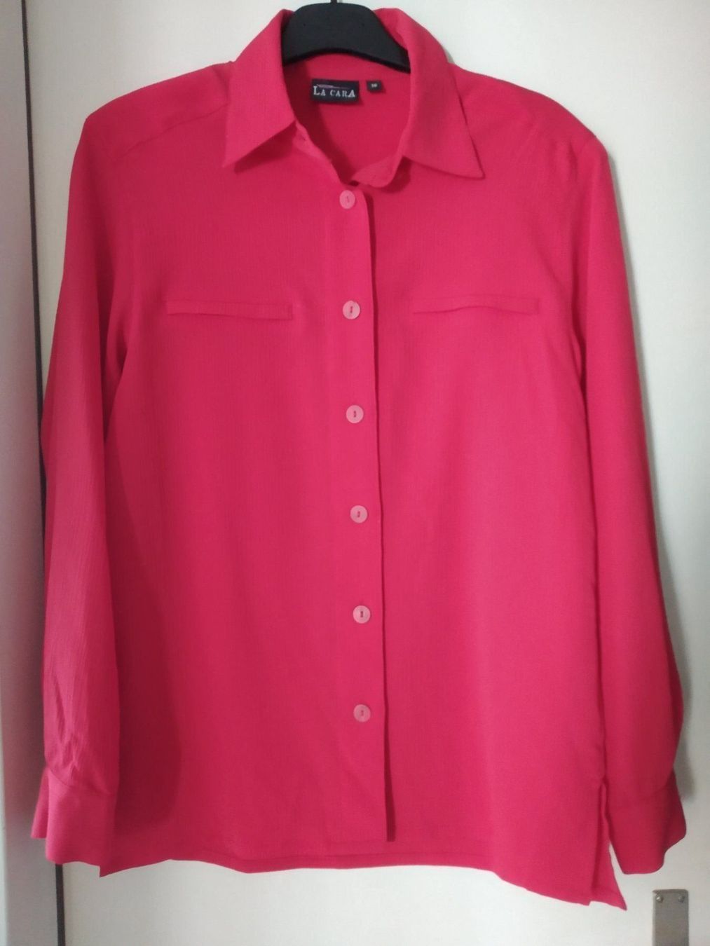 Camicette: Bluse rot La Clara 36 Neu – Nuovo e nell'imballaggio originale da Münchenbuchsee venduto da Cori1968