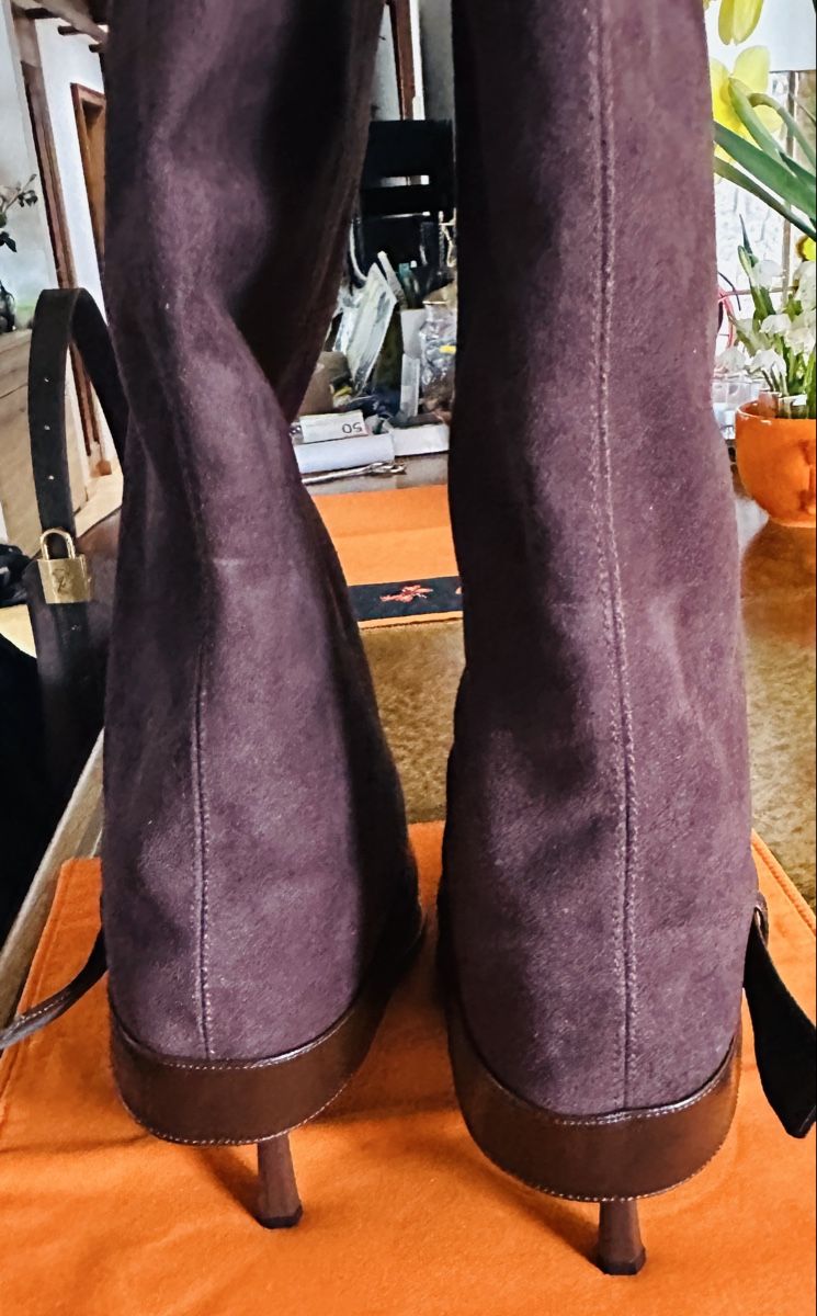 Scarpe da donna: Braune Stiefel, Grösse 39,  , Neu – Nuovo (secondo la descrizione) da Menziken venduto da cla_8qfq 5