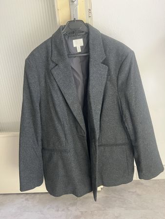 H&M Jacke dunkelgrau Grösse XL 