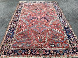 Charaktervoller Heriz Antik Teppich aus Persien 341 × 238 cm