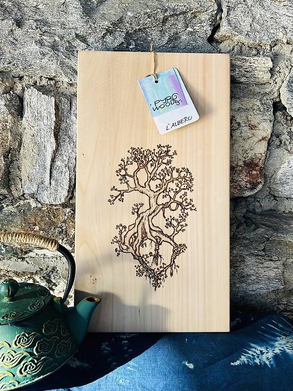 Articoli in legno: PYROWoodS Ticino - pirografare legno  – Usato da Ronco sopra Ascona venduto da gia_lj2y 4