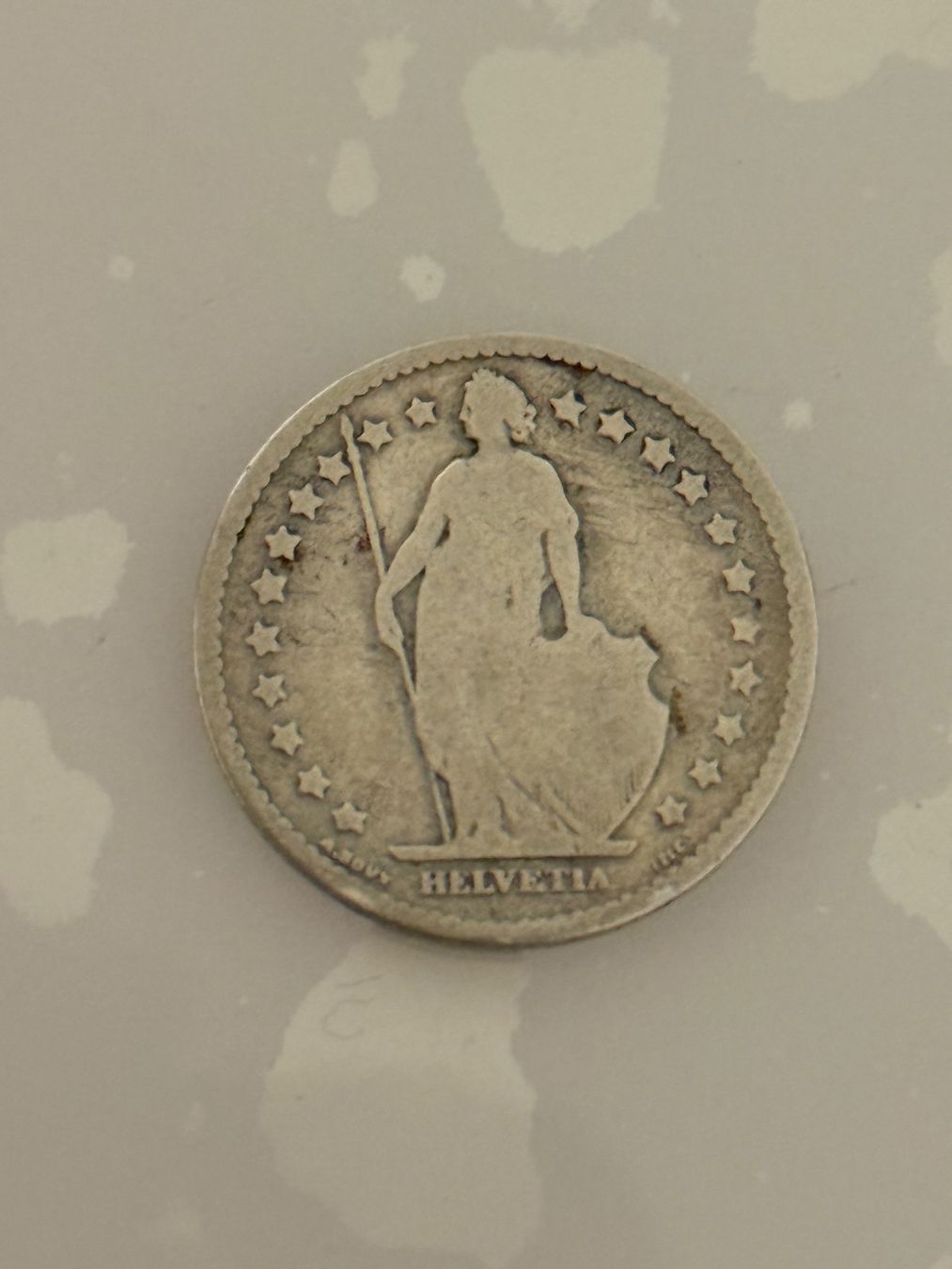 Tutti le monete: 1 Franken 1876  Rar – Usato da Wallisellen venduto da SWISS_SILVER1 1