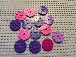 Lego 14x Platten (60474) diverse Farbe