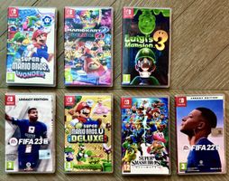 7 Nintendo Switch Spiele - top zustand