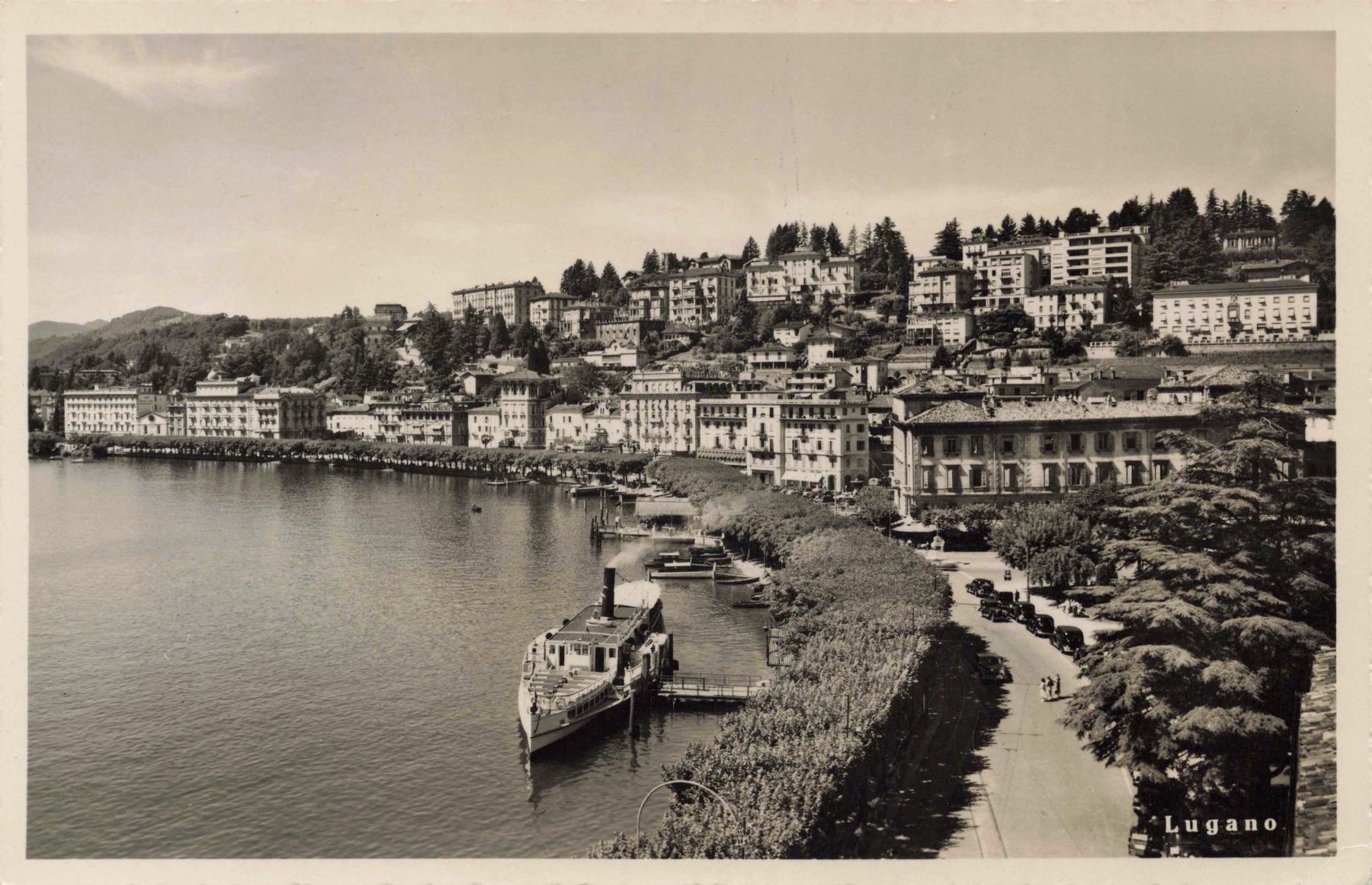 Cartoline postali: Lugano – Usato da Biasca venduto da Blenio71