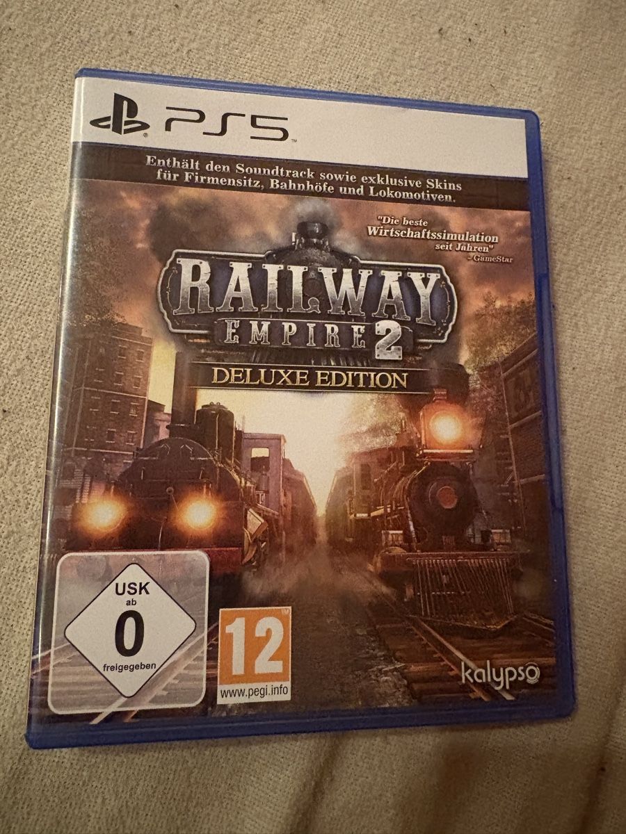 Spiele: Railway Empire 2 PS5 – Neu (gemäss Beschreibung) aus aarwangen von mikemog