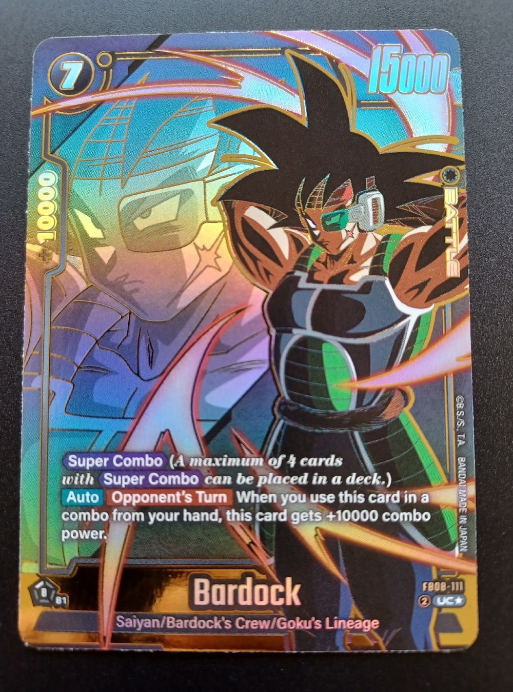 Bandai Sammelbilder & Trading cards: Dragonball TCG Bardock – Neu (gemäss Beschreibung) aus Eggenwil von Murmeltier87 2