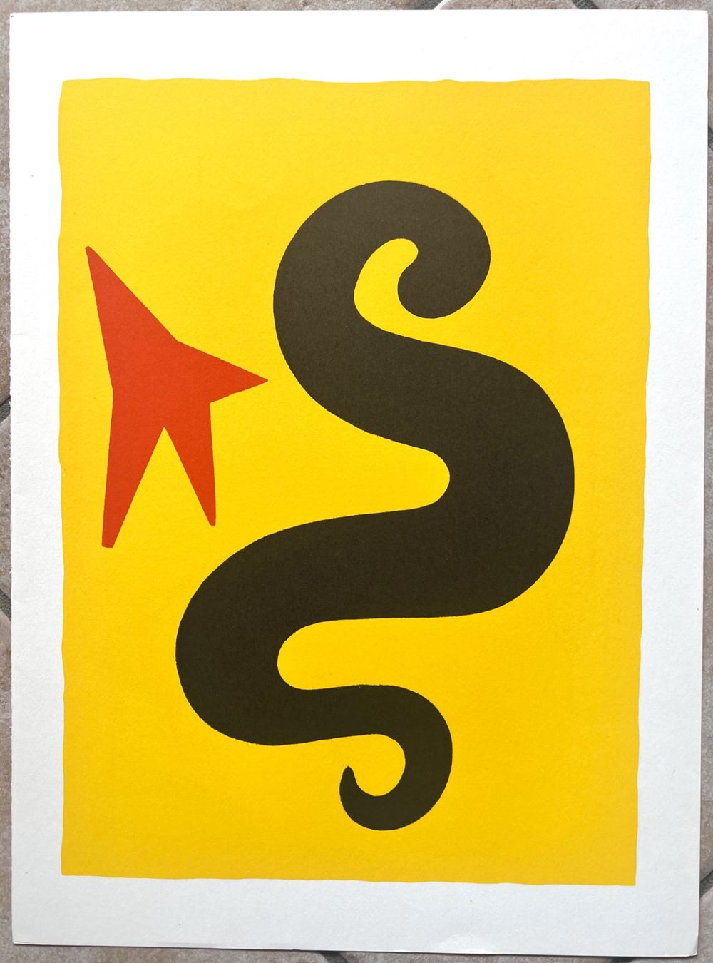 Grafica & Litografie: ALEXANDER CALDER - Original-Lithographie - 1971 – Usato da Ponte Tresa venduto da 11GalleriaAlterEgo11 2