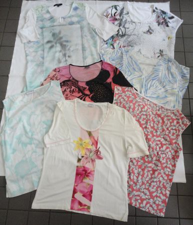T-Shirts 7Stk. Faber/Hauber/M(o)ya/G.Weber/Bonita Neuw. Gr.M