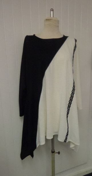 Tuniche: Pull fantaisie Jersey UNIQUE 48-52 – Nuovo e nell'imballaggio originale da St-Imier venduto da goodber 1