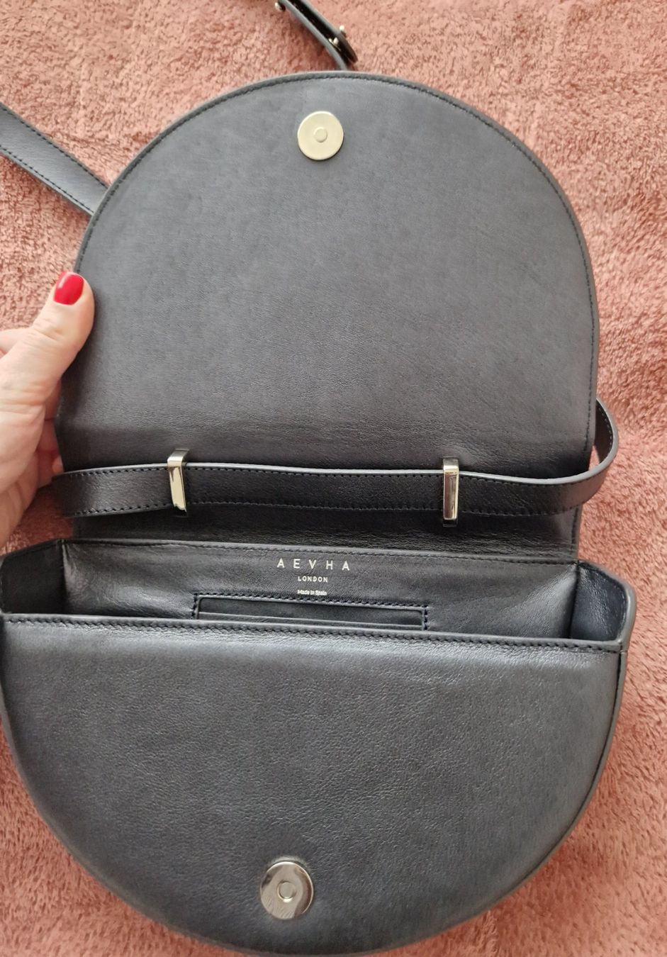 Borse da donna: Aevha London Tasche Leder Blumen – Usato da Erlinsbach SO venduto da ULIKH 7