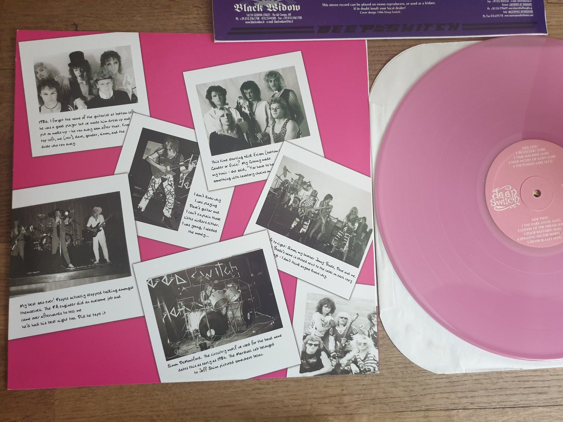 Vinyles: Deep Switch  Nine Inches Of God – D'occasion à zürich par ultraviolet 2